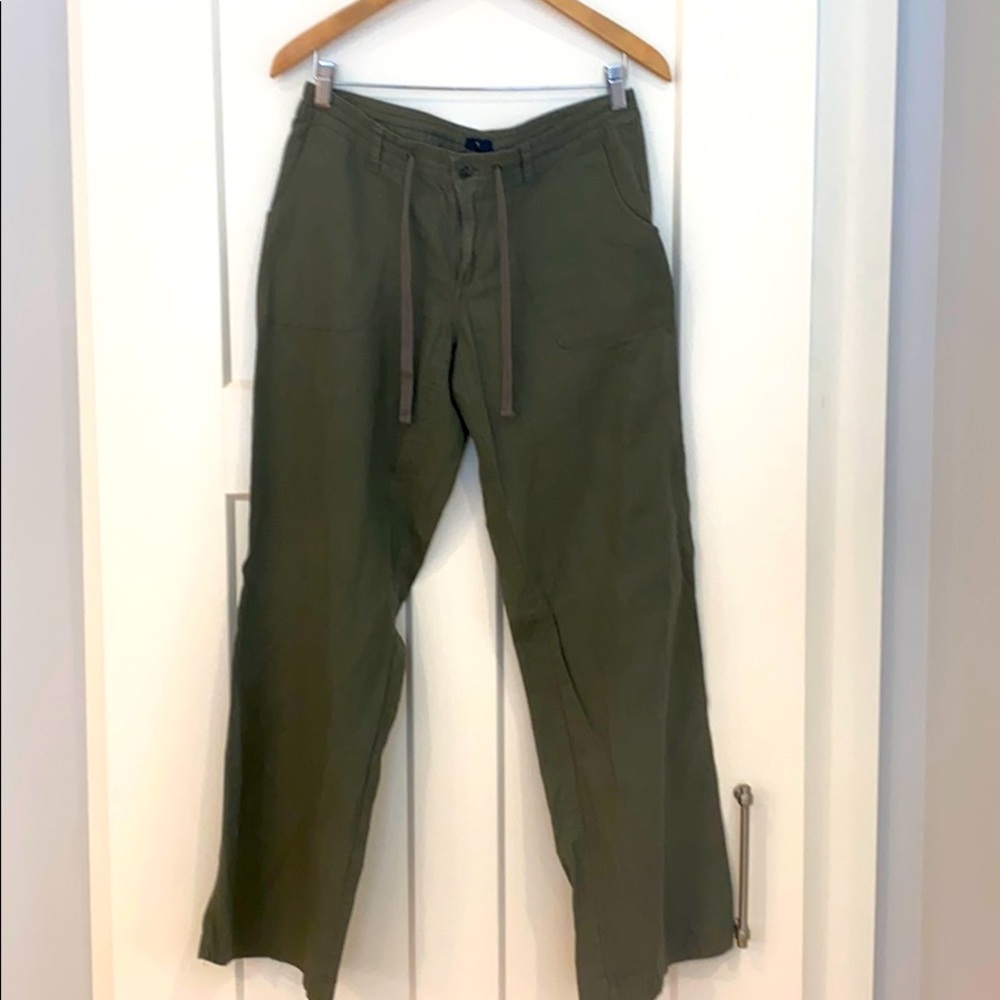 Gap Linen Drawstring Pants